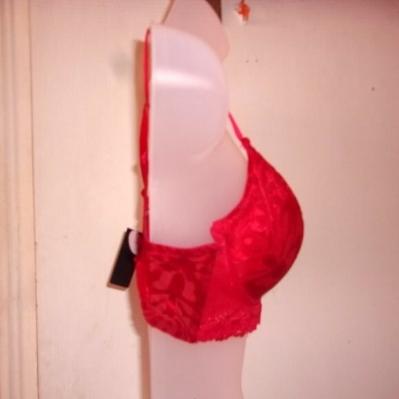 Youmita 36B Barbados Cherry Push up Bra w/ Underwire NWT - Picture 5 of 12
